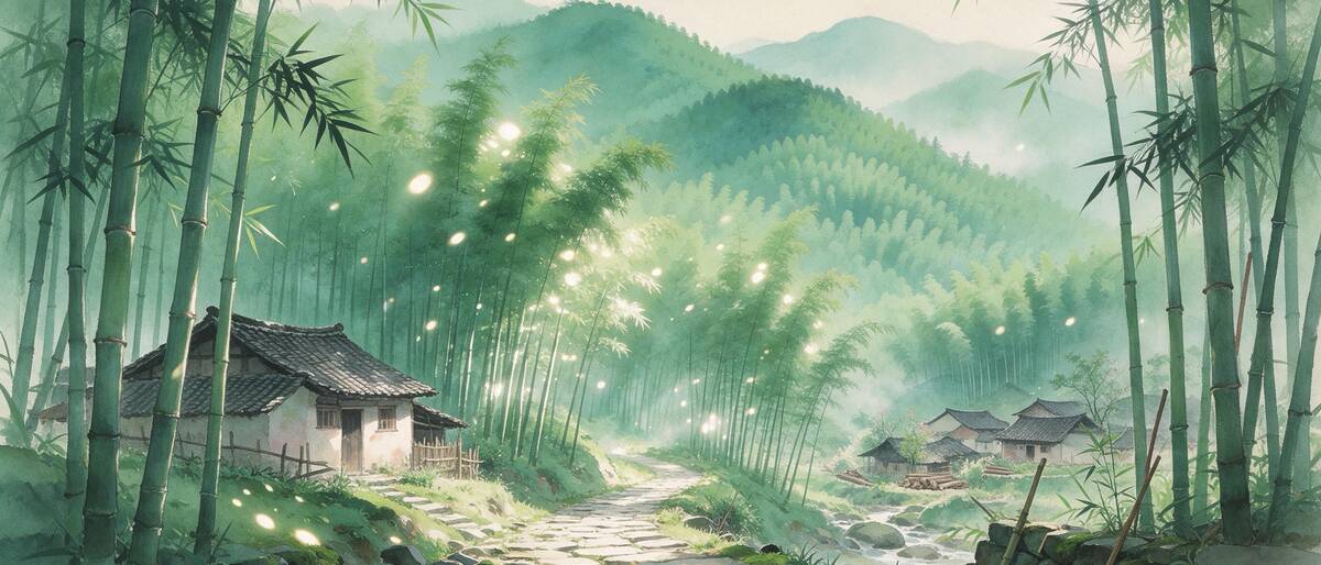 益阳桃花江竹海